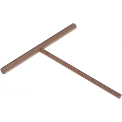Teu paleta pentru intins aluat clatite, L 180 mm, latime 184 mm, ø 12,3 mm, din lemn - 694451