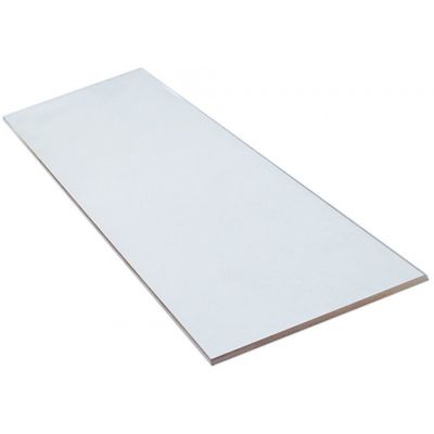glass panel L 420mm W 95mm thickness 6mm for pizza oven