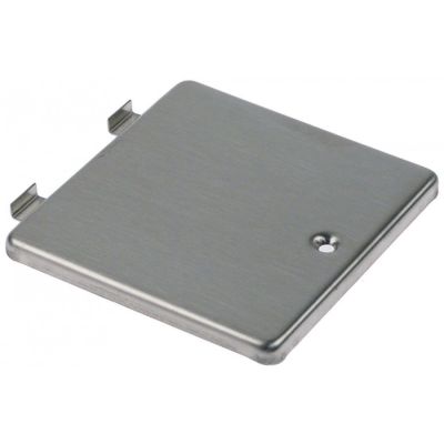 flap for lighting without screws L 98mm W 91mm mounting distance 51mm SS