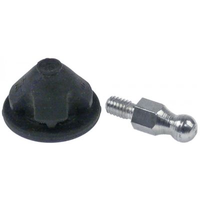 snap lock L 13mm with plug-in lock fridge
