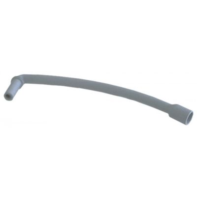 formed hose L-shape for ice-cube maker ID ø 13/21mm ED ø 18/27mm L 345mm W 80mm