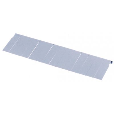 Perdea pentru masina de gheata W 320 mm, H 80 mm, lungime ax 325 mm  ø  ax 7,5 mm - 695116