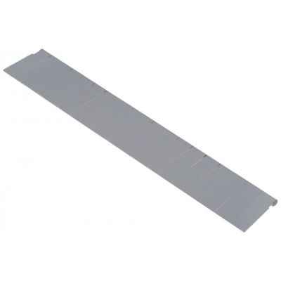 Perdea masina cuburi de gheata L 430 mm, H 80 mm, lungime ax 440 mm, ax ø 7,5 mm - 695117