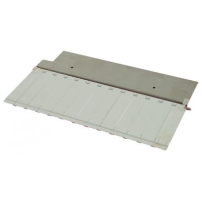 curtain for ice maker W 330mm H 200mm with holder shaft length 340mm shaft ø 6mm