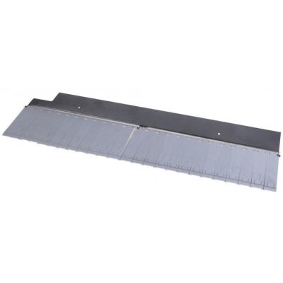 curtain for ice maker W 640mm H 195mm with holder shaft length 650mm shaft ø 6mm
