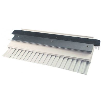 curtain for ice maker W 605mm H 250mm with holder shaft length 540mm shaft ø 6mm