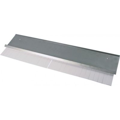 curtain for ice maker W 720mm H 202mm with holder shaft length 705mm shaft ø 7,5mm