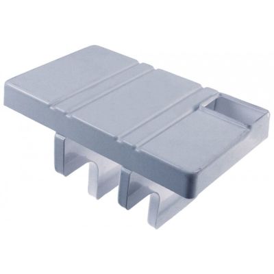 cover L 220mm plastic white D 135mm