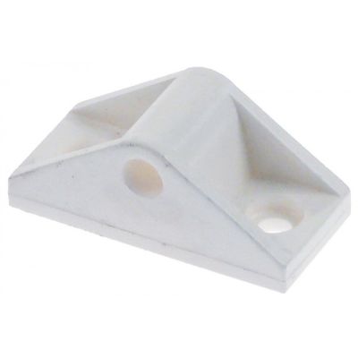 bracket for inner door L 44 mm W 20 mm H 18 mm shaft intake ø 6,3 mm mounting distance 30 mm