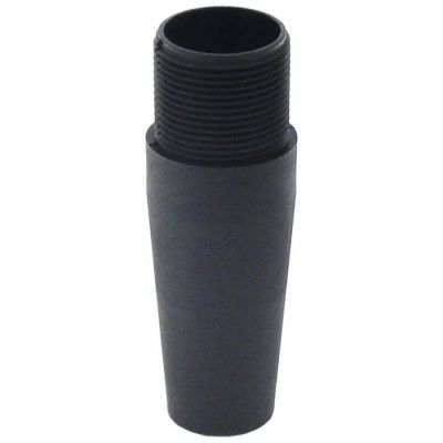 equipment foot thread 1¼" H 175-190mm plastic