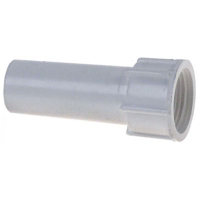 hose connector ø 20mm plastic straight L 60mm
