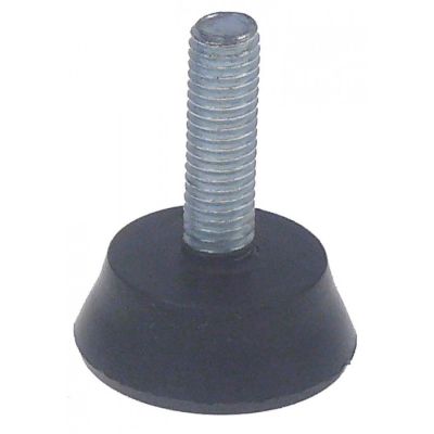 equipment foot thread M8 ø 30mm H 12mm thread L 30mm