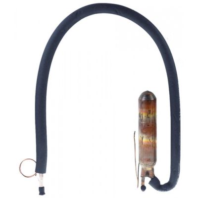 refrigeration pipe with collector