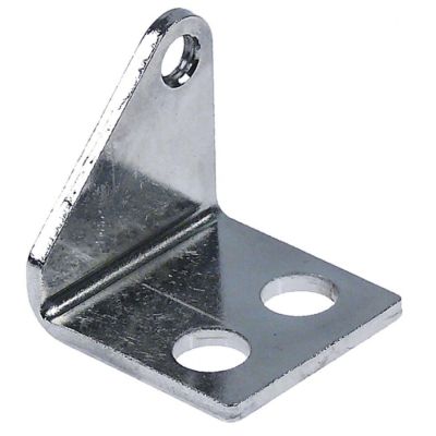hinge bearing mounting pos. left L 40mm W 38mm thickness 3,5mm H 40mm