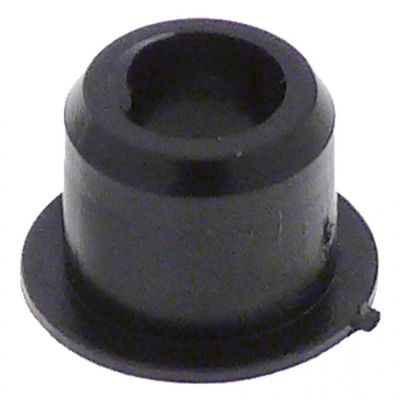 Bucsa pentru usa masina de gheata ext.ø 12,5 mm, int.ø 8,2 mm, L 10,8 mm, plastic - 695782