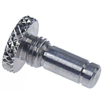 door shaft ø 6,1mm L 19mm 3/16" stainless steel