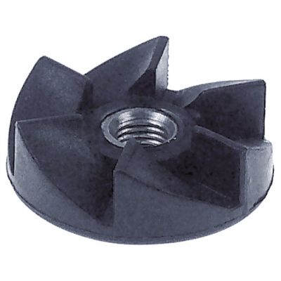 Cuplaj pentru motor ø 36 mm, H 14 mm, filet M8 stanga, cu 6 dinti - 696069