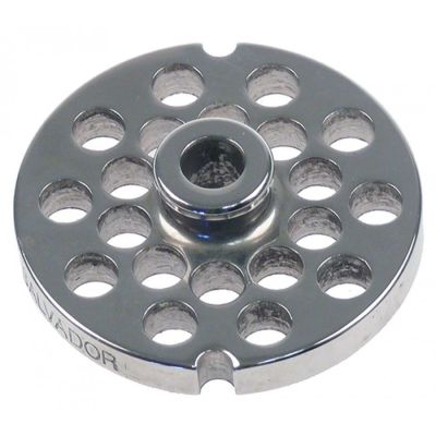 Sita / ciur masina de tocat Nr. 8, gauri ø 8 mm, ext ø 62 mm, int. ø 9,1 mm, din INOX cu autoascutire - 696105
