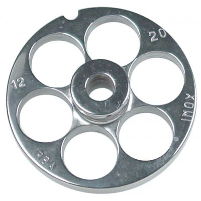 Sita masina de tocat Nr. 12, gauri ø 20 mm, ext. ø 70 mm, ax. ø 10 mm - 696122