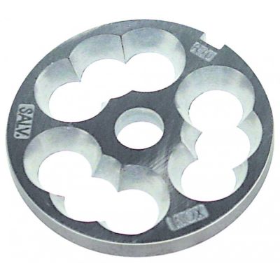 Sita - ciur masina de tocat UNGER marimea 12, cu gauri intrepatrunse, ext. ø 69.6 mm, int. ø 13 mm, din inox cu autoascutire - 696161