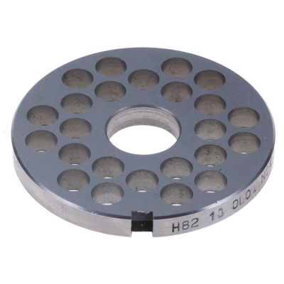 Sita - ciur masina de tocat tip H-82 (nr. 22), gauri ø 10 mm, ext. ø 81.6 mm, int. ø 22,2 mm, din inox cu autoascutire, Unger - LF9015740