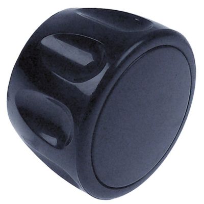 handle M12 handle ø 66 mm H 50 mm black - Code 697381