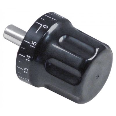 Buton reglare grosime feliere ø 55 mm, ax ø 12mm - 697419