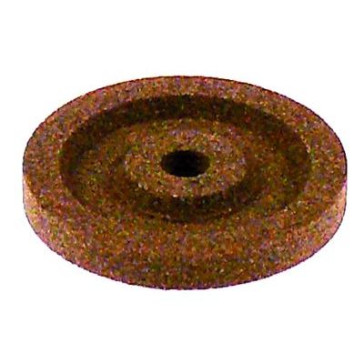 Piatra abraziva fina ø 40 mm, int ø 6 mm, grosime 8 mm, pentru rectificare dupa ascutire - 697761