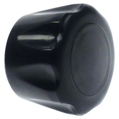 handle M10 handle ø 66 mm H 51 mm black - Code 697440