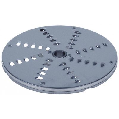 Disc razatoare DT7, diametru ø 205 mm, ax ø 19 mm, grosime Julienne 7 mm, Sirman 40751DT07, material inox/aluminiu - 697491