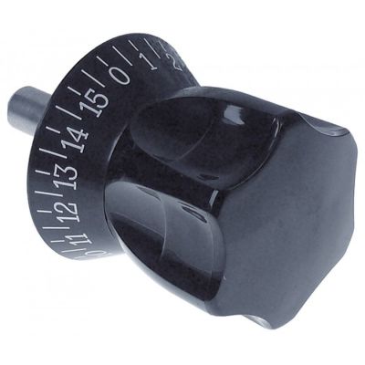 Buton reglaj grosime feliere ø 60 / 47 mm, gradatii 0-15, ax ø 12 mm, lungime ax 32 mm - 697510