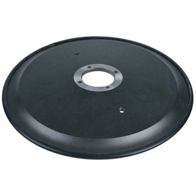 slicing machine blades ED ø 370 mm seat ø 57 mm 4 hole ID ø 300 mm H 22,5 mm PTFE 100Cr6 - Code 697552