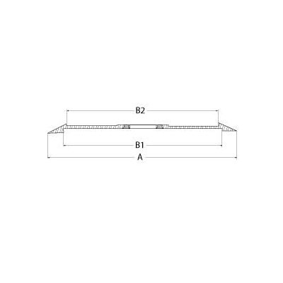 slicing machine blades ED ø 350 mm seat ø 57 mm 4 hole int. ø 1 286 mm int. ø 2 284 mm H 15,5 mm - Code 697560