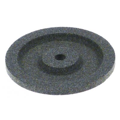 grindstone ø 60 mm thickness 8 mm bore ø 6 mm grained fine with bevel, with hub - Code 697595