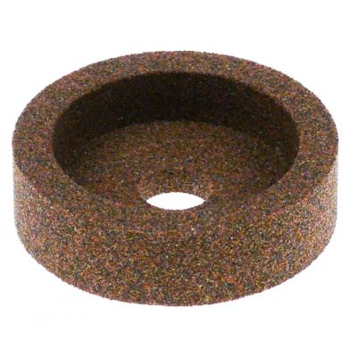 grindstone ø 55 mm thickness 15 mm bore ø 12 mm grained coarse without bevel - Code 697609