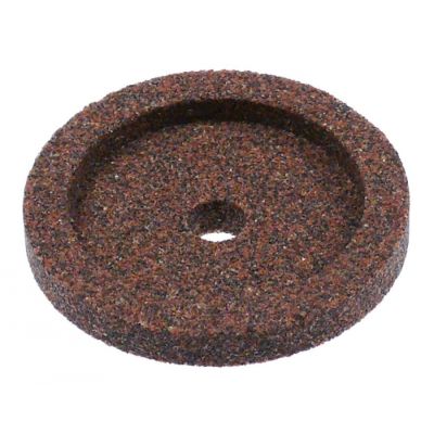 grindstone ø 40 mm thickness 8 mm bore ø 6 mm grained coarse with bevel, without hub - Code 697783