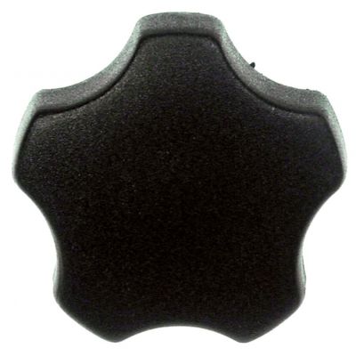 star handle M6 ø 40 mm L 29 mm black - Code 698200