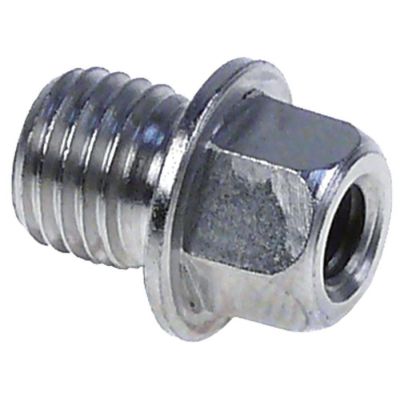 threaded bush L 18 mm for slicer ET M10x1,25 IT M6 - Code 698242