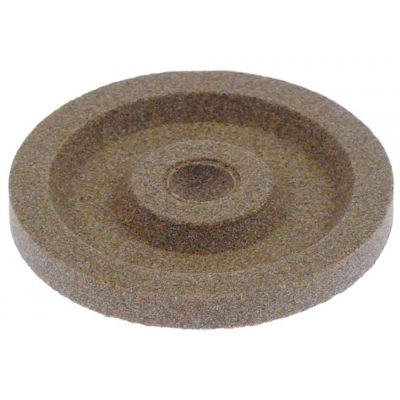 Piatra abraziva fina ext. ø 48 mm, int. ø 8 mm, grosime 8 mm, pentru rectificat dupa ascutire cutit feliator - 698637