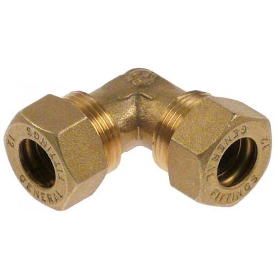 angle piece thread 1/2" tube ø 12 mm brass