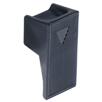 Mâner plastic Î 265mm L 55mm L 235mm lungime arc 14mm cu arc filet de fixare M4 - 700046