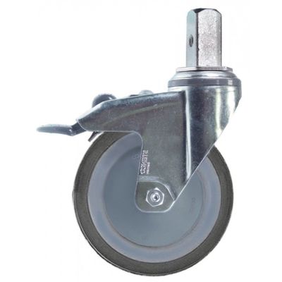 Roata bolț Î 161mm cu frână integrală ø bolț 22x22mm ø 125mm lățime roată 32mm - 700310