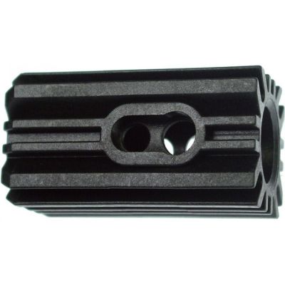 Manson poliamidă DI ø 18mm L 62mm M10x1,5 potrivit pentru țevi cu 4 canturi în secțiune - 700353