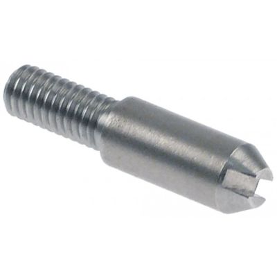  Bolt filetat filet M6 L 32mm pentru șină L filet 13mm ø cap 8mm - 700442