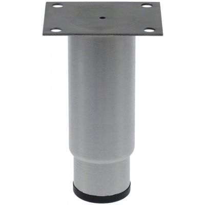 Picior ø țeavă 57mm oțel inoxidabil DG 60x78mm Î 135-215mm mărime 2 1/4" - 700712