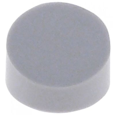 cover cap for screw plastic H 6mm ID ø 8,8mm ext. ø 11 grey Qty 1 pcs