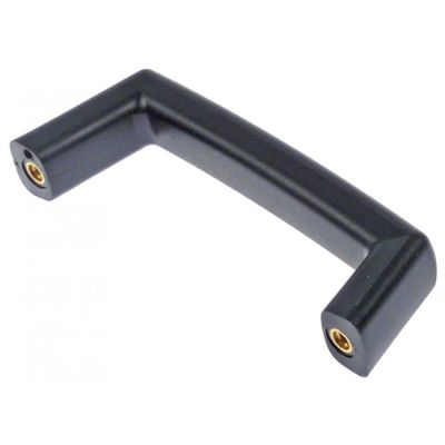 pull handle L 204mm H 58/74mm mounting distance 177mm M8x1,25 W 30mm black