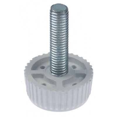 equipment foot thread M10 ø 36mm H 15,5mm thread L 40mm Qty 1 pcs