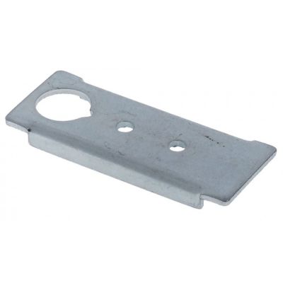 base plate L 88mm W 35mm thickness 3mm for door hinge mounting pos. bottom Qty 1 pcs