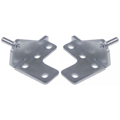door hinge set mounting pos. upper right/left L 43mm W 82mm H 71mm Qty 1 pcs